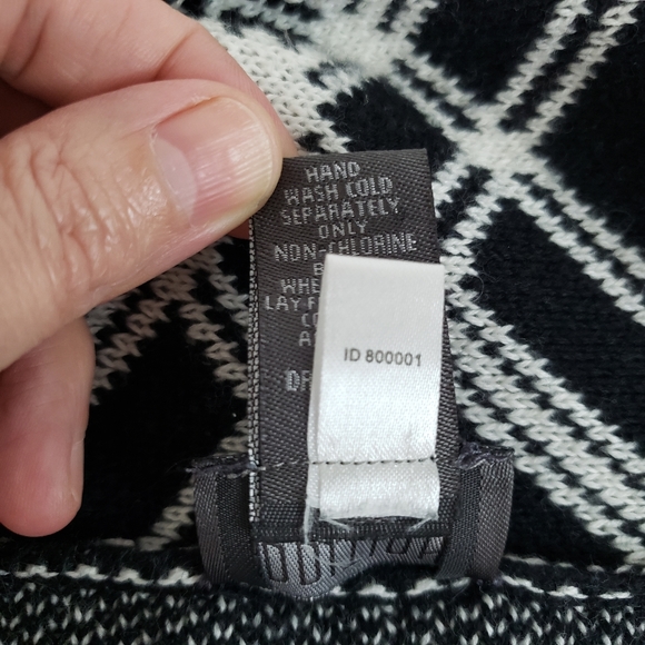 Additions By Chico's Plaid Fringe Cardigan Sweater Size 2 - Picture 13 of 14